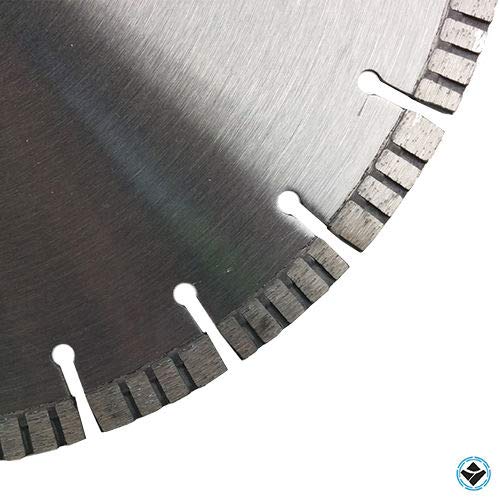 Miniatura 6 de Paquete de 5 cuchillas de diamante segmentadas turbo de uso general de 0.472 in para hormigón