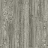 FLOREXP Vinyl-Bodenbelag – Linoleum-Bodenbelag mit Holz-Effekt,abziehen und aufkleben,Bodenfliesen,selbstklebend,2.0mm 1 Stück,wasserdicht, für Küche, Wohnzimmer- (Westliche Eiche)