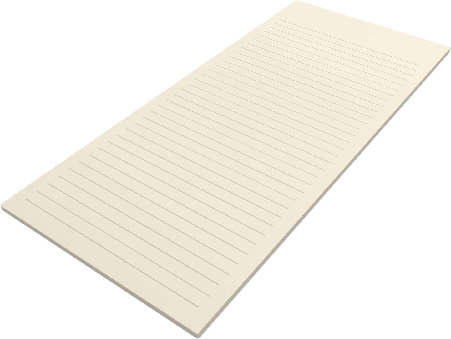 LUXPaper Ruled Notepad | 50 Sheets Per Pad | 8 1/2" X 11" | Natural | 80lb. Text | 30% Recycled | 1 Qty