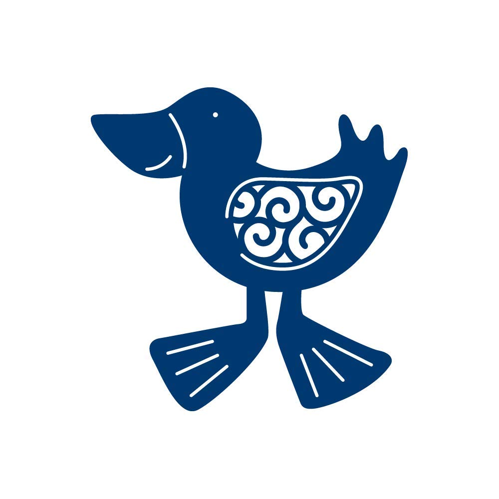 Duck (Baby): Tattered Lace Metal Die Paper Card Stephanie Weightman