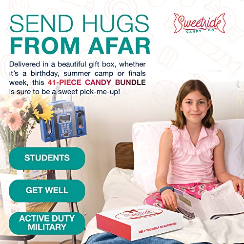 Assorted Candy Gift Basket Variety Pack, 41 Pieces of Candy Snack Box, Ideal Gift Basket for Kids & Adults, Perfect Valentines Care Packages for Birthday Parties and Family Gatherings. - Thumbnail 6