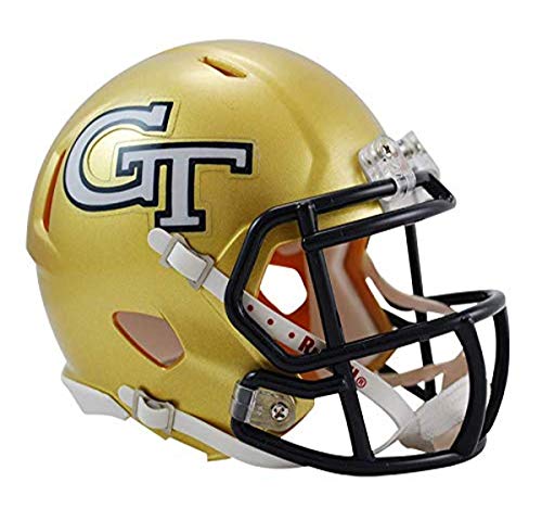 Casque mini Riddell NCAA Georgia Tech décore de style sport US votre bureau