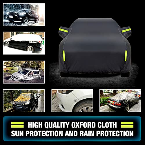 Funda de coche Fiat Abarth 500C exterior resistente al viento 3