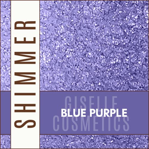 Giselle Cosmetics Loose Powder Organic Mineral Eyeshadow - Blue Purple #TOP1