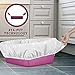 Alfapet Elastic Cat Litter Box Liners - Extra Giant 30 Count - Tear-Resistant Cat Litter Bags - Waterproof Kitty Litter Liners - Fits Litter box Pan Sizes XL, Giant, X-Giant, 37