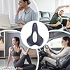 Pelvic Floor Exerciser, Adjustable 4 Levels Pelvic Muscle Toner, USB Rechargeable Pelvics Floor Trainer, Intelligent Remote Control Exerciser, for Fitness Rehabilitation Postpartum Pilates #4
