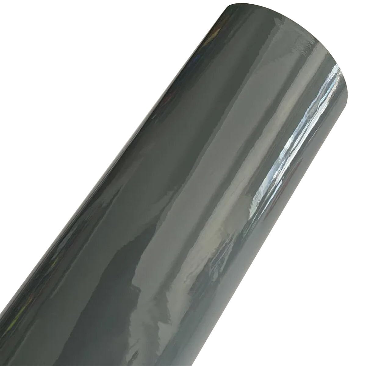 Vinilo para exterior e interior de coche gris cemento brillante autoadhesivo 8
