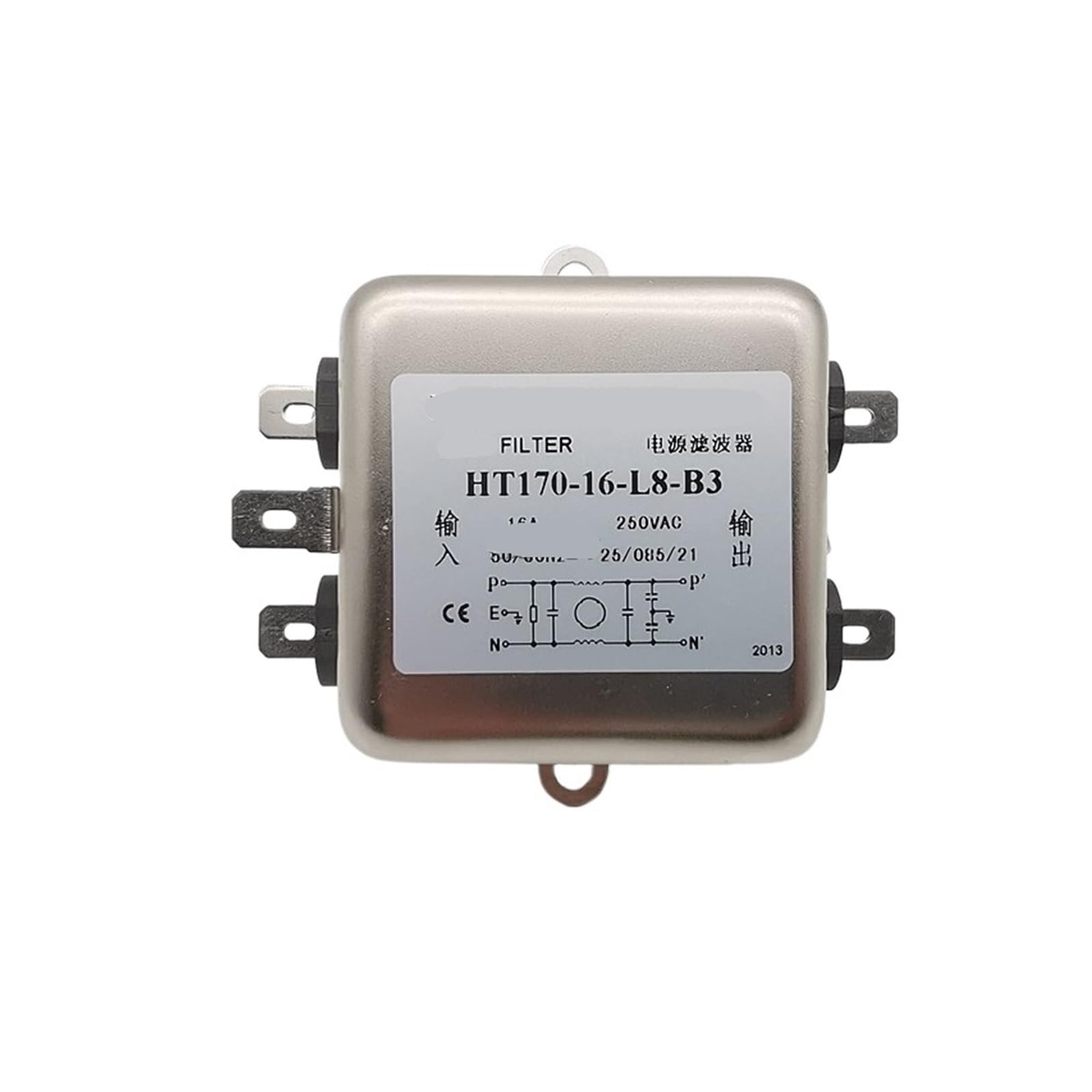 Filtre de puissance HT170-60-M6-E2 pour courant élevé 60A et 100A