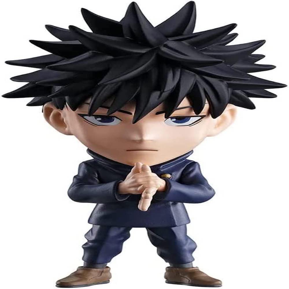 Chibi MastersJujutsu Kaisen Figure Megumi Fushiguro | 8cm Megumi Fushiguro Anime Figure On Base | Collectable Jujutsu Kaisen Models | Bandai Figures Range Anime Merch And Anime Gifts