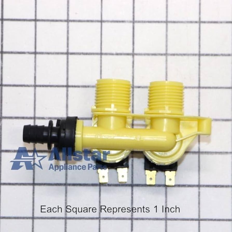 Amazon.com: WP3979345 Washing Machine Water Inlet Valve : Appliances