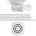 Wireless Home Security Driveway Alarm,Motion Sensor Alert Outdoor Chime Kit with 1 Plug-in Receiver and 2 PIR Motion Sensor Detector Alert for Business Home Office Shop, LED Indicators