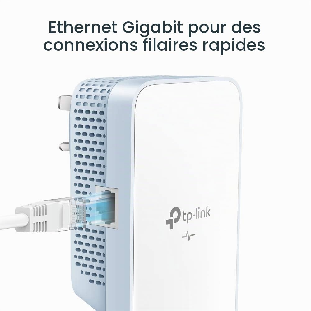 TP-Link TL-WPA7517 KIT V2 Wi-Fi Kit - Powerline adapter kit - GigE, HomePlug AV (HPAV), HomePlug AV (HPAV) 2.0, IEEE 190