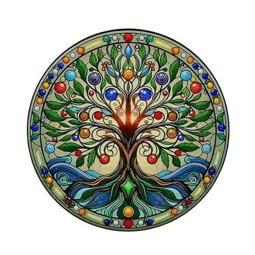 Tree of Life Static Cling Window Stickers for Glass Decorative Film