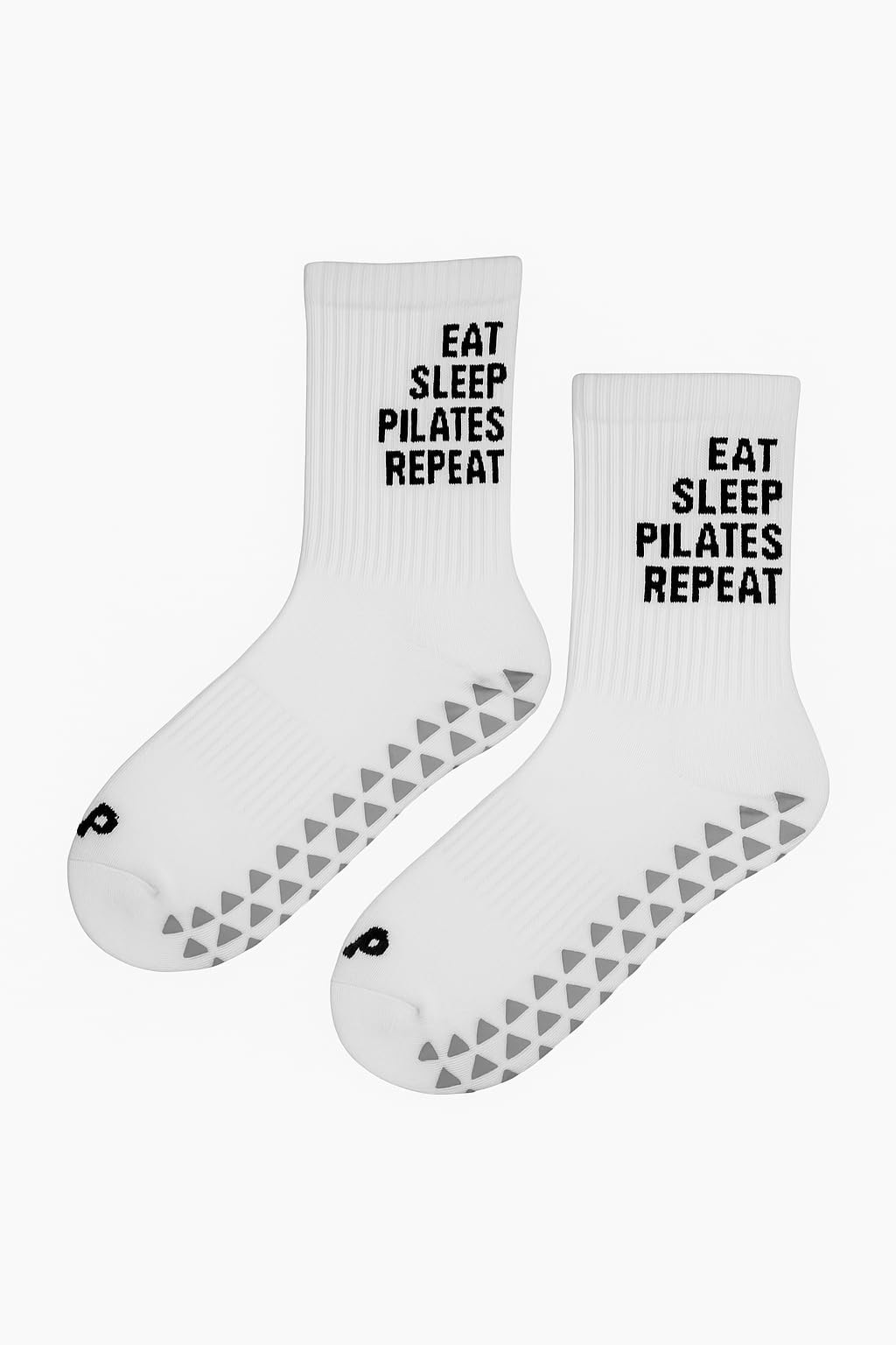 Athletic Pilates Grip Crew Socks Gym Running Sports Socks for Men Women Unisex-image-32
