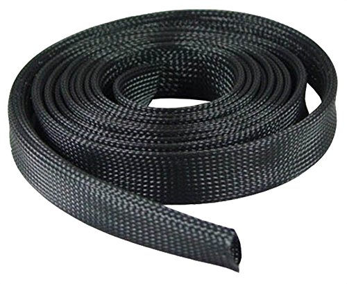 Gaine tressée en polyester extensible 35mm à 60mm management câble