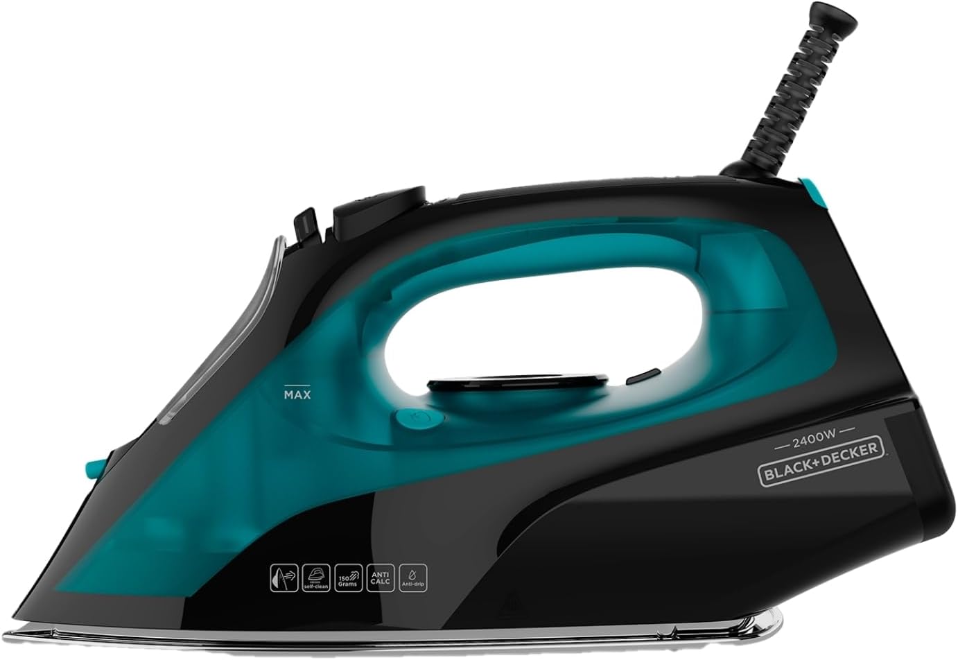 BLACK+DECKER BXIR2403E ორთქლის უთო, კერამიკული ძირით, 2400W