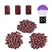 Kalolary 300 pcs Embouts de Ponceuse Embouts Manchons Accessoire de Manucure, 180 / #120 / #80 Grain Ponceuse Emeri Rouleaux Lime Ongles, Bandes de Ponçage Professionnelles Pour Manucure Pédicure