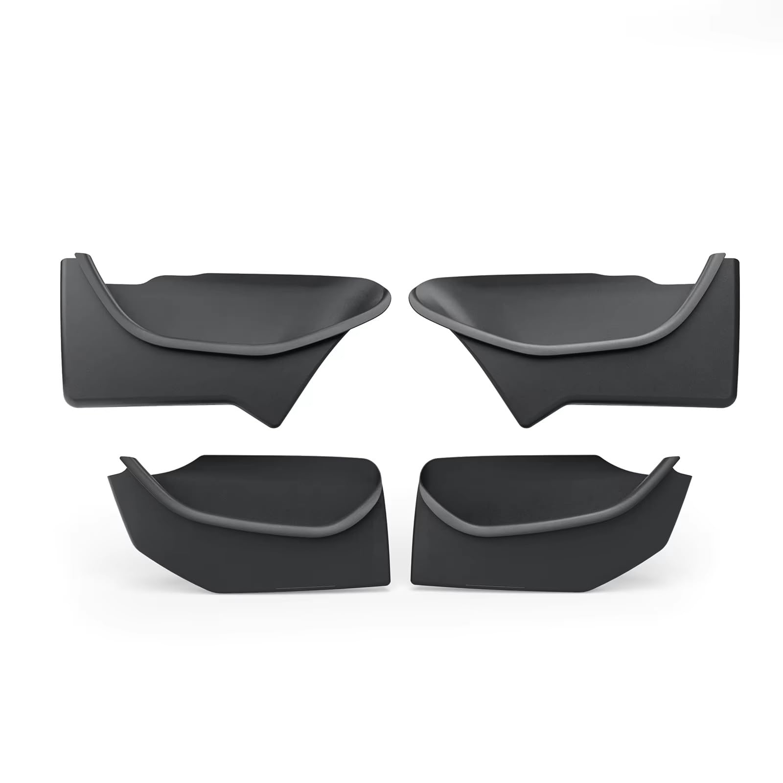 Sztmyvuw One Color Interior Storage Box Compatible With Tesla For Model Y For Launch 2025 Car Front Rear Door Holder Door Handle Storage Box Accessories Tray Organizer