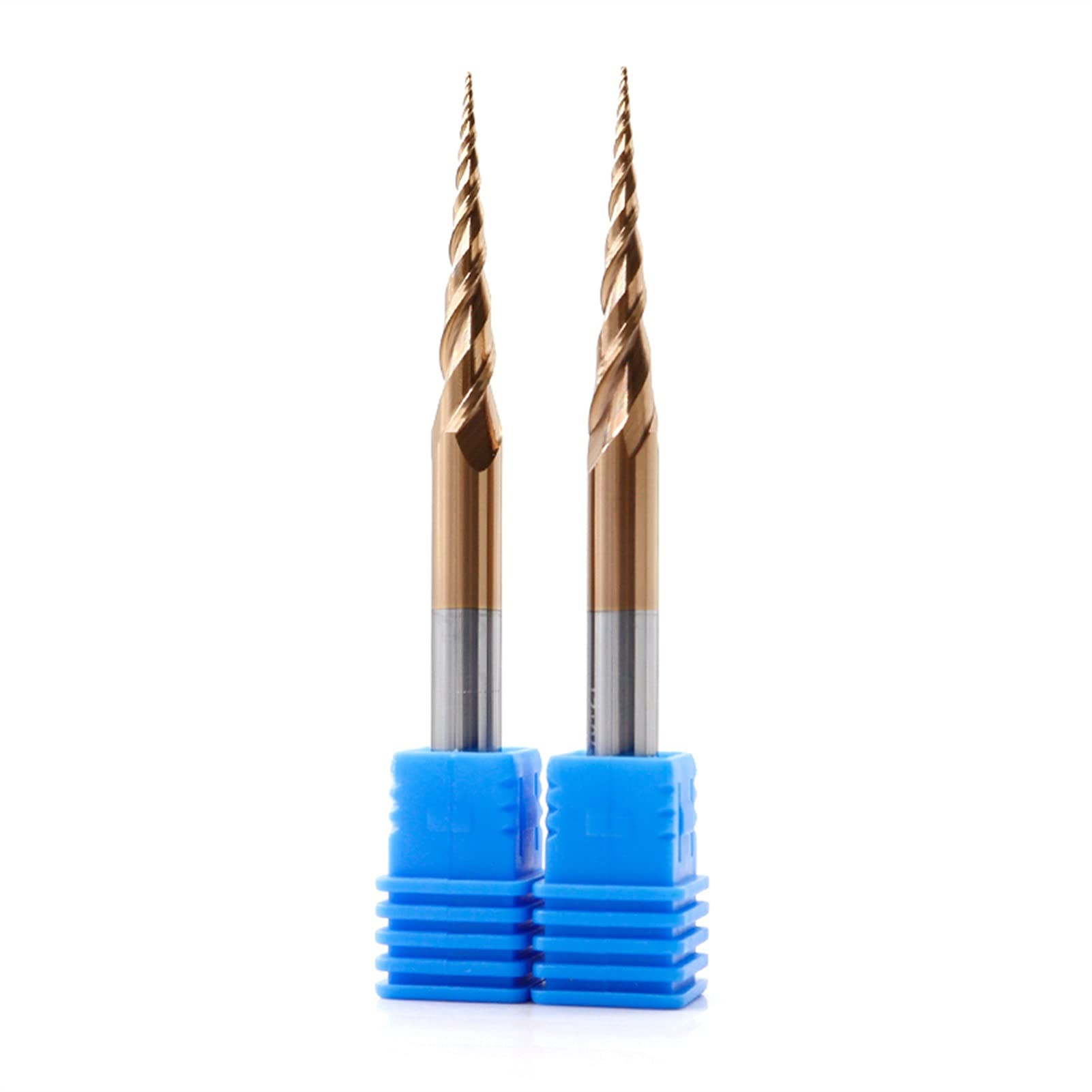 TTT Espiga Tungsteno Bola Nariz Taper Fin Mill Router Bit CNC Madera Fresado Cortador 4mm 6mm (Size : R0.25X30.5XD6X75L)