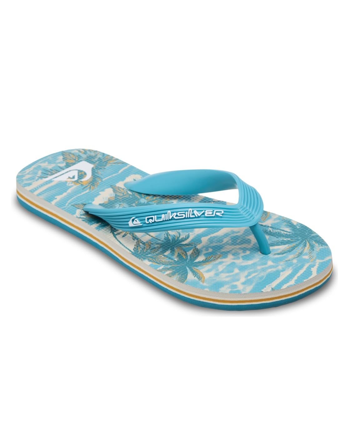 Quiksilver Molokai Art - Tongs - Garçon Enfant - 34 - Bleu