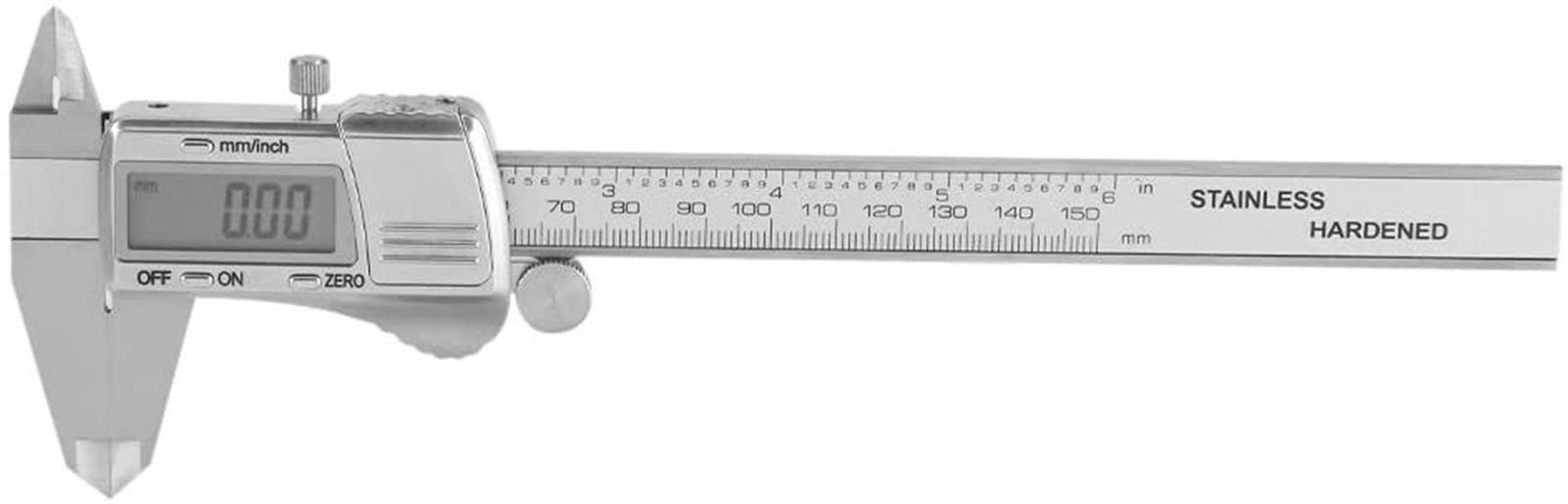 Cyfrowy LCD Vernier Stainless Steel Caliper 150mm Micrometr Elektroniczny Wskaźnik