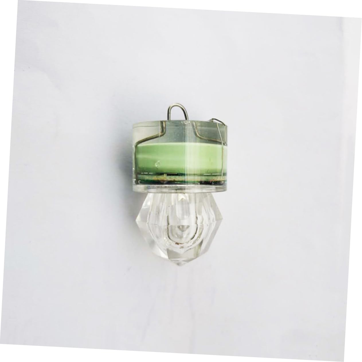 Toddmomy 2sets 5pcs LED Underwater Fishing Lamp Night Fishing Light for Deep Sea Lake River Diamond Shaped Lure Red Blue White Green Colorful to Attract Fish 5pcs*2