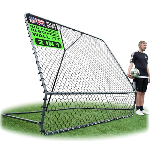 QUICKPLAY Pro 7x7 Soccer Rebounder Net - Adjustable...