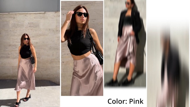 Zeagoo Women Satin Skirts High Waist Silk Maxi Skirts Casual