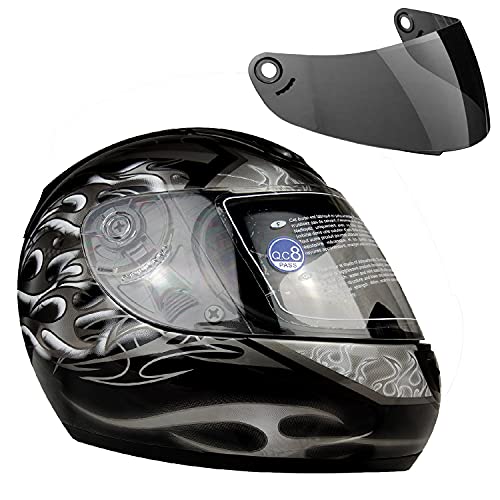Casco da Moto Stradale Integrale Unisex Omologato
