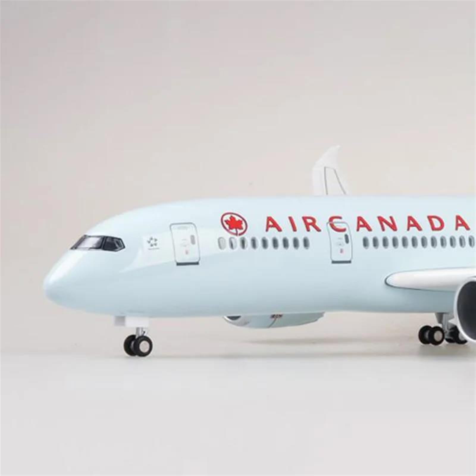 Modelo Diésel A Escala 1/130 para Avión De Resina Boeing B787 De Air Canada con Pantalla De Colección Estática De Luces(No Light)