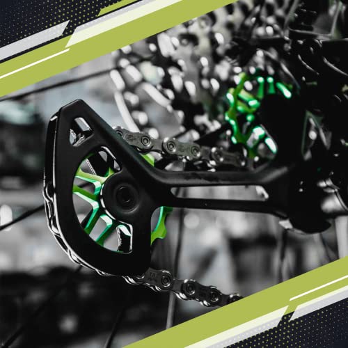 Jrc Components Pair Of 13T Jockey Wheels For Shimano Mtb 12Speed | Ceramic Derailleur Pulley Wheel | Hybrid Ceramic Bearing | Mtb Bike Rear Derailleur Pulley Wheels |Hybrid Ceramic Pulley Wheels-Black #TOP5