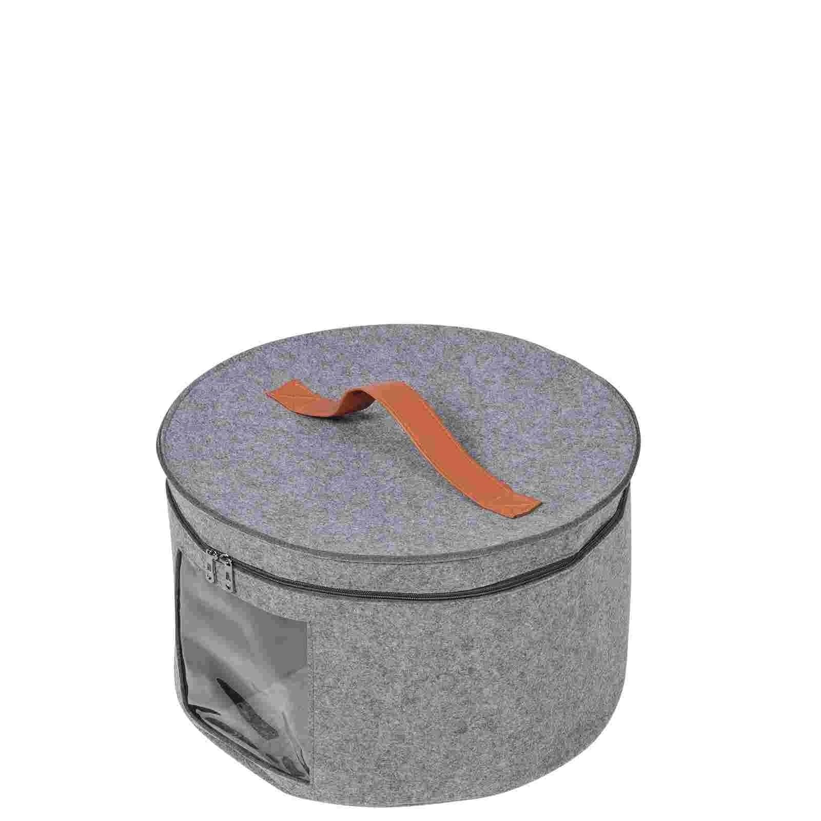 YUSUZH Hat Storage Box Case for Travel Boxes Women Caps Bonnet with Lids Hats Organizer Baseball Carrier Holder for Closet or Travel