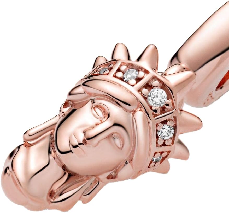 PANDORA New York Statue of Liberty, Clear CZ