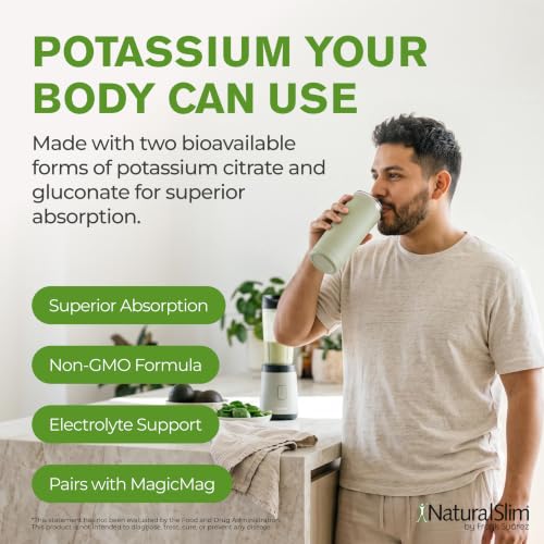 NaturalSlim Kadsorb Potassium Citrate Gluconate Capsules