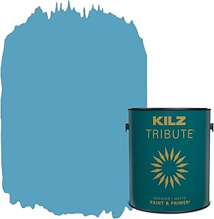 Sponsored Ad - KILZ TRIBUTE Paint & Primer, Interior, Matte, Coast Drive, 1 Gallon