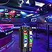 8 Beam RGBW Moving Head Light, DMX512 Sound Activated Stage Light with 150° Pan & 60° Tilt, 7/13CH Moving Head for Nightclub, Wedding, Party, DJ Show (1 Pack)