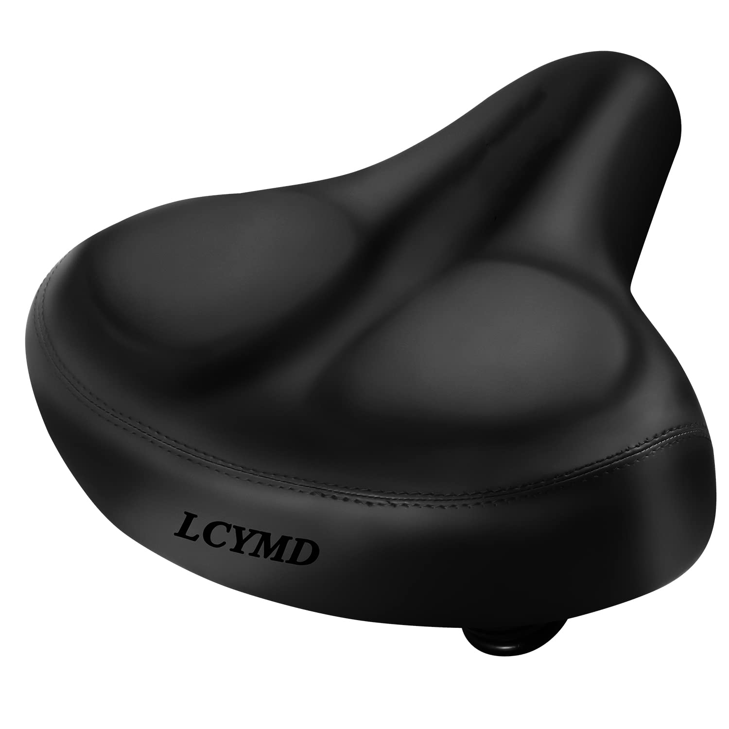 Comfortable Bicycle Seat Wide Bike Seat for Men Women with Memory Foam Dual Shock Absorbing Ball Replacement Soft Bike Saddle Cushion for Stationary/Exercise/Road/Mountain Bike…