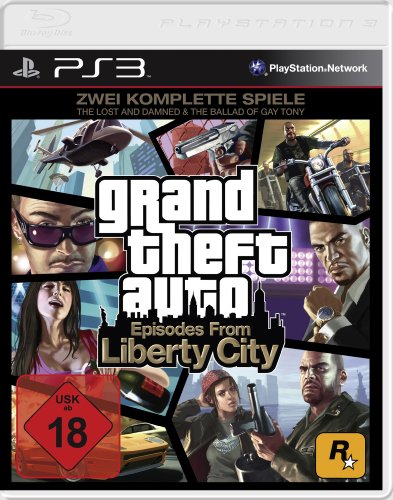 Grand Theft Auto - Episodes from Liberty City (The Lost and the Damned & The Ballad of Gay Tony) [Software Pyramide] - [PlayStation 3]