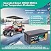 105A 36V Lithium Golf Cart Battery Kit with 43.8V 25A Fast Charger,Built-in Bluetooth and 200A BMS,Peak Current 600A,Up to 6000 Deep Cycle Battery,Perfect for Golf Carts,Trolling Motor,Lawnmower