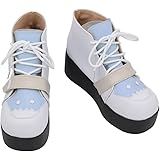 [Kossyo] コスプレ靴 がうる・ぐら サメちゃん コスプレ 靴 下駄 シューズ 長靴 コスチューム (24.5CM)