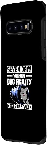 Miniatura 2 de Galaxy S10 Dog Agility Trainer Diseño Para Perro Agility Competition Case