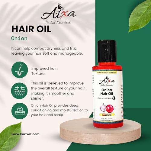 Khadi Natural Herbigiri Herbal Red Onion Oil For Hair Growth (Pack Of-3),300 Grams