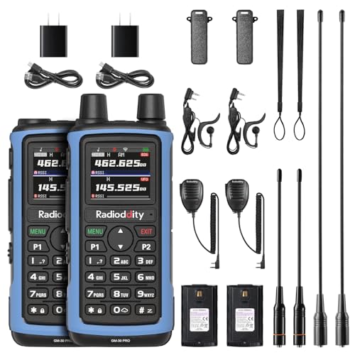 Radioddity GM-30 Pro GMRS Handheld Radio, App Wireless Programming, 2 Pack by Radioddity - Used condition - Image 9