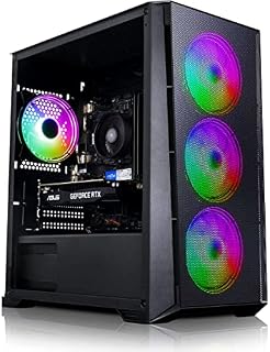 ADMI | Gaming PC, Ryzen 5500  RTX 3060 Graphics Card  16GB 3200MHz DDR4  500GB SSD  600W PSU Bronze Rated  RGB Gaming Case  WIFI  PC Gaming, Gaming Computer  Windows 11