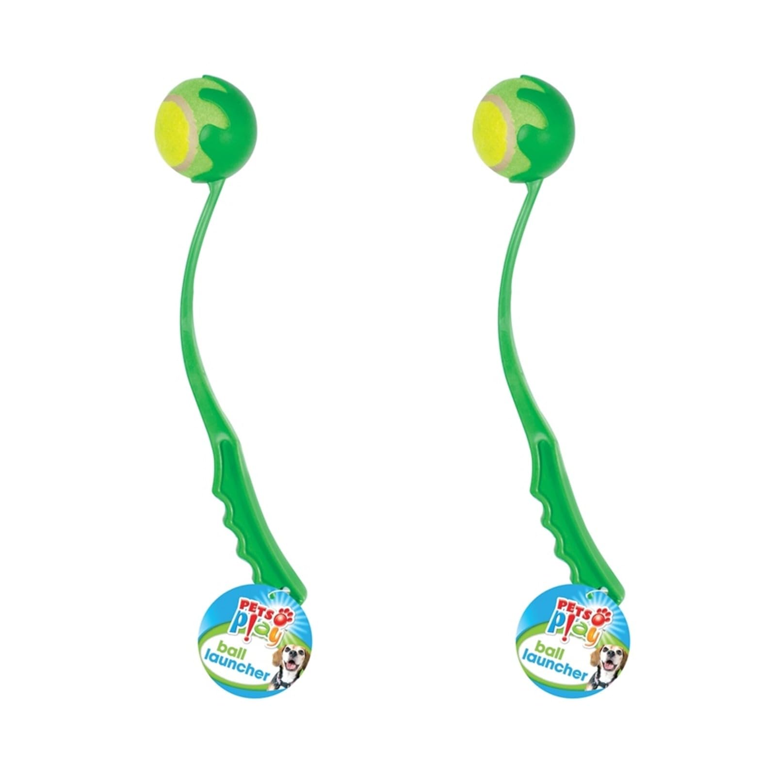 HOCHSTE® Pet Ball Launcher, (Green, 2PCS)