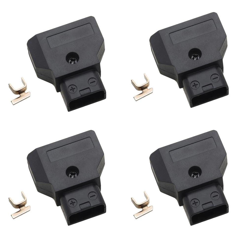 CLUB BOLLYWOOD 4Pieces Male D-Tap Connector for DSLR Rig Power Cable V-Mount Anton Battery Cameras & Photo | Camera & Photo Accessories | Cables & Adapters