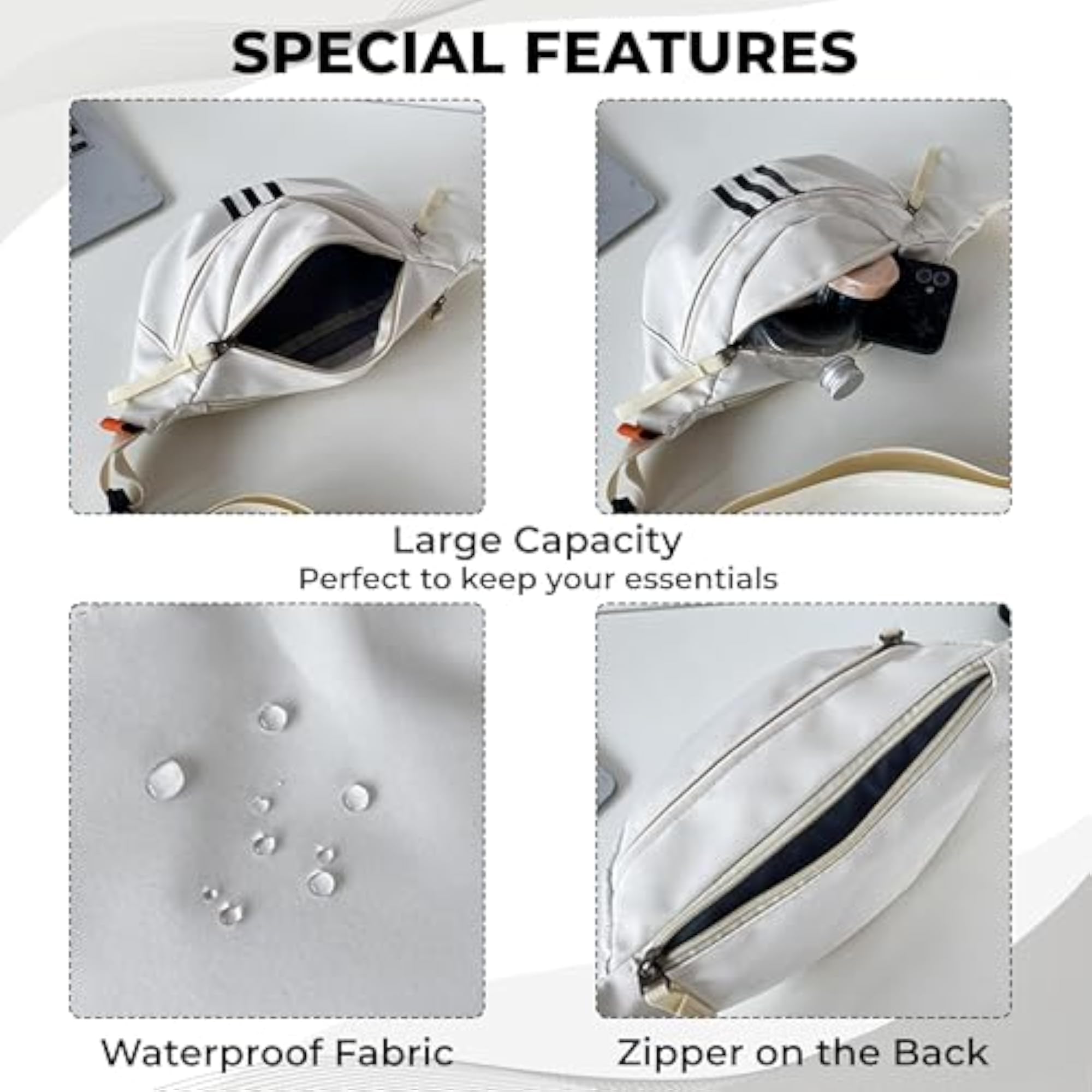 Multi-Functional Waterproof Cross-Body Waist Bag