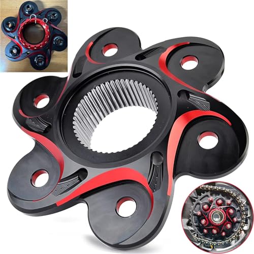 Cubierta de brida de piñón trasero compatible con Ducati 1200 1098 V4 2