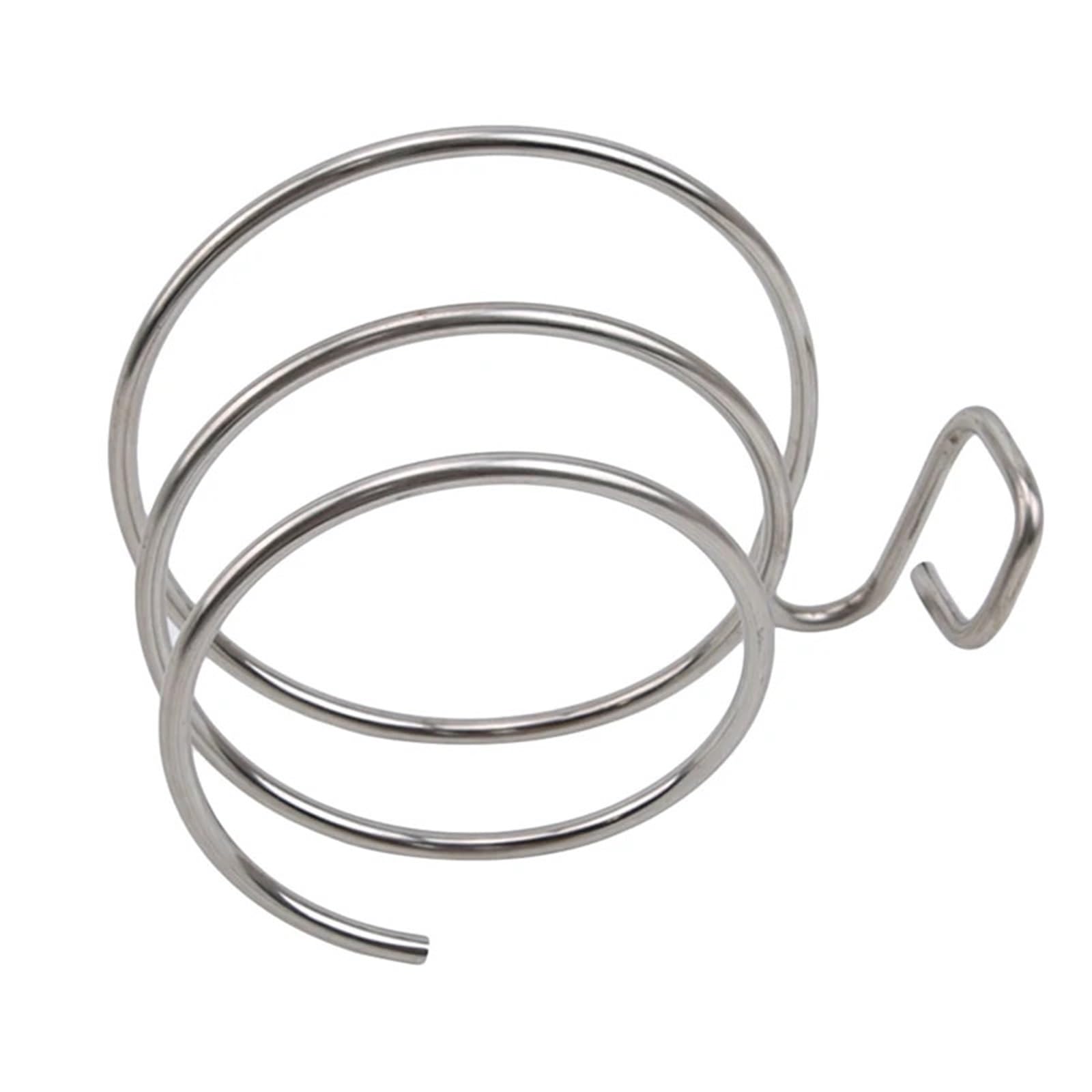 2Pcs Haartrockner Halter Gebläse Organizer Klebstoff Wand Montiert Nagel Kostenloser Kein Bohren Edelstahl Spirale Ständer for Badezimmer Für Haartrockner