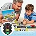Gadpiparty Mini Traffic Light Toys with Switchable Signal Lights Educational Traffic Lamp Models for Kids Early Learning and Safety Awareness 4.56 Inch Durable Playset